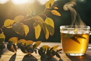 Chá Caseiro para Desinchar a Barriga