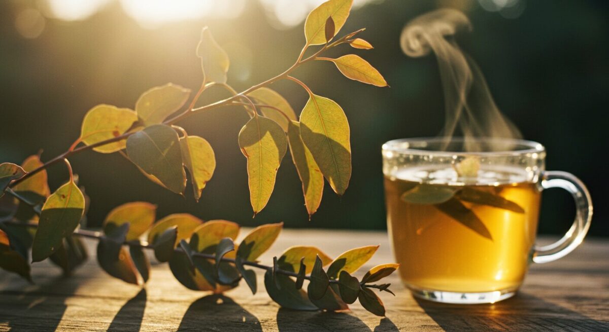 Chá Caseiro para Desinchar a Barriga