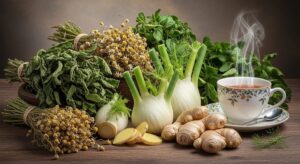 qual o melhor chá para desinchar a barriga